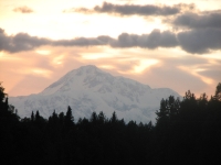 Sunset over Denali